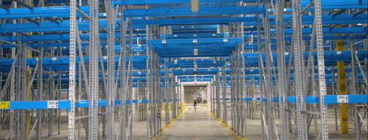 Teardrop Pallet Rack Banner