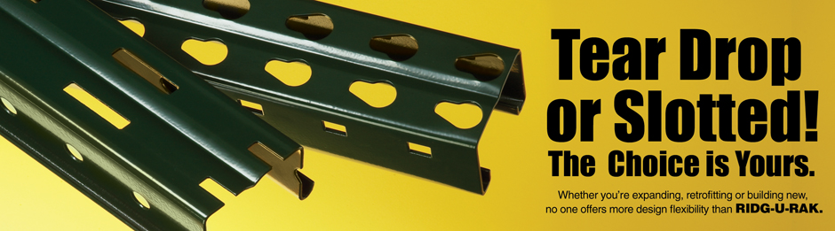 Teardrop Slotted Rack