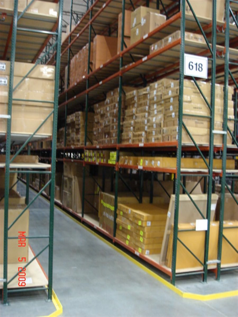 Very Narrow Aisle Rack - Ridg-U-Rak